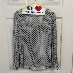 LOFT Tulip Square Neck Blouse